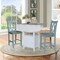International Concepts Rectangle 20 in W, 38 in L, 36 in H, Wood, White/Chalk Antiqued K128-3638-S86-202-2 - alternate 3
